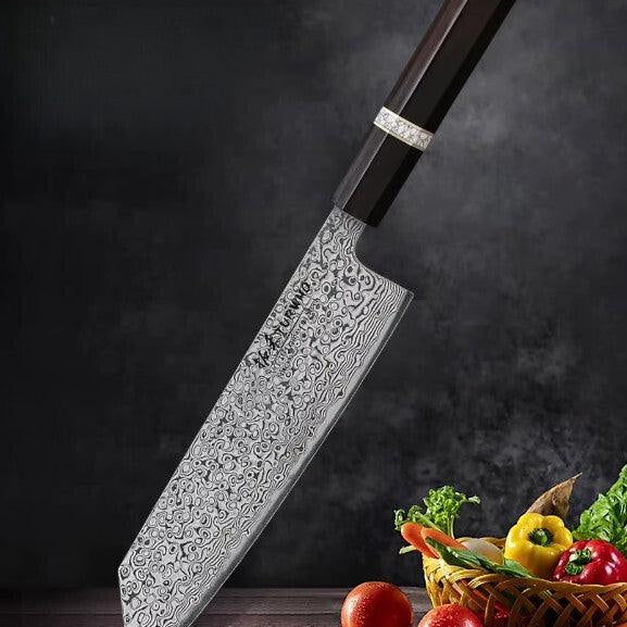 Damast Küchenmesser 7 Zoll für moderne Küchen und feine Vorbereitungen
