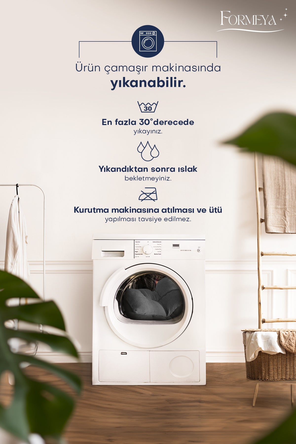 HELDENA Handtuch-Set Blau 4er – Baumwolle, 50×85 cm