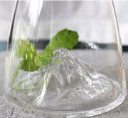 Wilmax Karaffe 1000 ml Transparent – Crystalline – Anwendungs- oder Detailansicht; Lieferumfang: 1 Stück