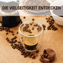 Zwei Nordic Schiller Doppelwandgläser 250 ml im Set für Espresso Lungo und Tee