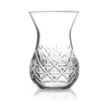 Pasabahce Timeless Teeglas Facettendesign Detailansicht transparent