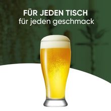 Klares Bierglas LAV Brotto 565 ml für Zuhause BBQ und Gartenabende