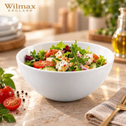 Wilmax Schale 11 cm 300 ml 2er-Set Weiß Porzellan – Anwendungs- oder Detailansicht; Lieferumfang: 2 Stück