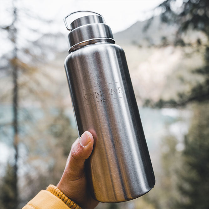 HELDENA Isolierflasche Milkman aus Edelstahl für Picknick Reise und Freizeit