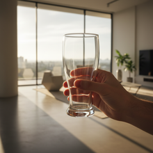 Transparente Biergläser 565 ml für Hausbar Gäste und gesellige Abende