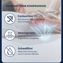 Weißer Mikrofaser Matratzenschoner in Spannbettform
