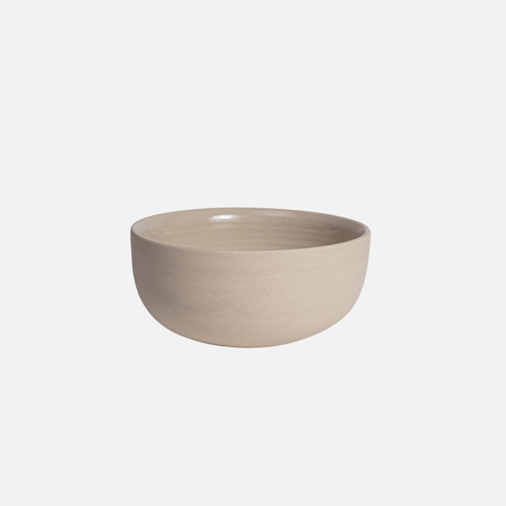 KUMO Cappuccino Tasse Beige – handgemachte Keramik 220 ml für Cappuccino und Milchkaffee
