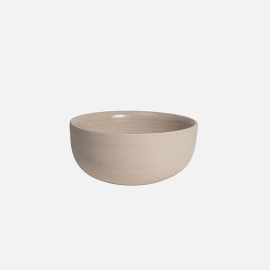 KUMO Cappuccino Tasse Beige – handgemachte Keramik 220 ml für Cappuccino und Milchkaffee