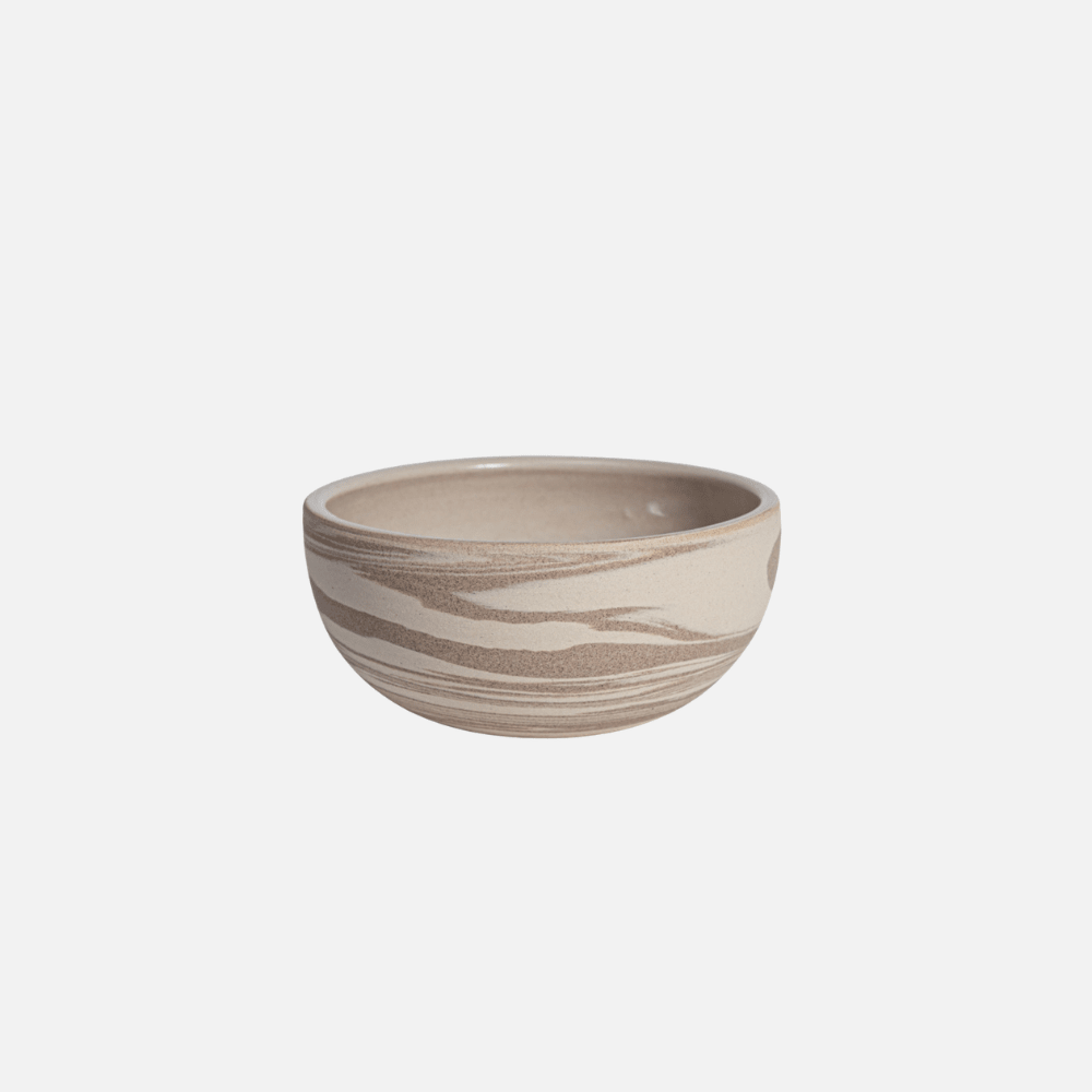 KUMO Cappuccino Tasse Mixed Clay – handgemachte Keramik aus Steinzeug