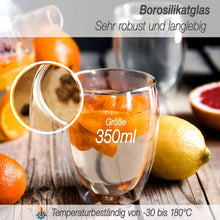 Nordic Schiller Glas 350 ml spülmaschinengeeignet für modernen Haushalt