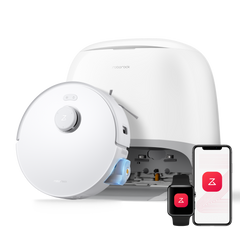 Roborock Qrevo Curv 2 Flow Saugroboter mit 20.000 Pa und Curv-Dockingstation