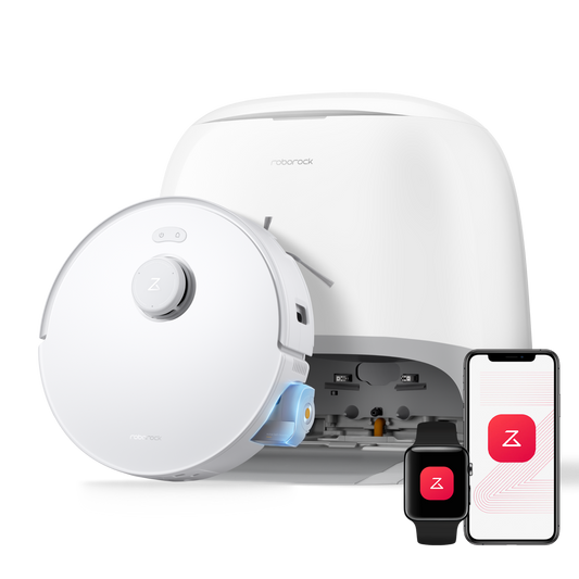 Roborock Qrevo Curv 2 Flow Saugroboter mit 20.000 Pa und Curv-Dockingstation