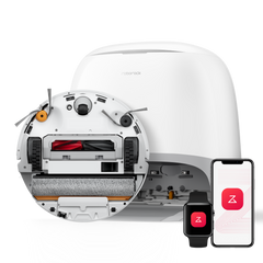 Roborock Qrevo Curv 2 Flow Saug- und Wischroboter mit Heißwasser-Station
