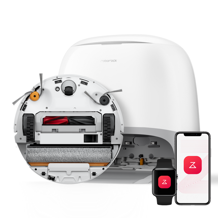 Roborock Qrevo Curv 2 Flow Saug- und Wischroboter mit Heißwasser-Station