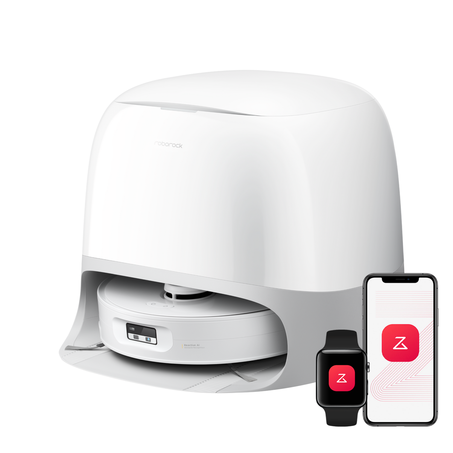 Roborock Qrevo Curv 2 Flow Saugroboter mit Wischfunktion für jeden Boden