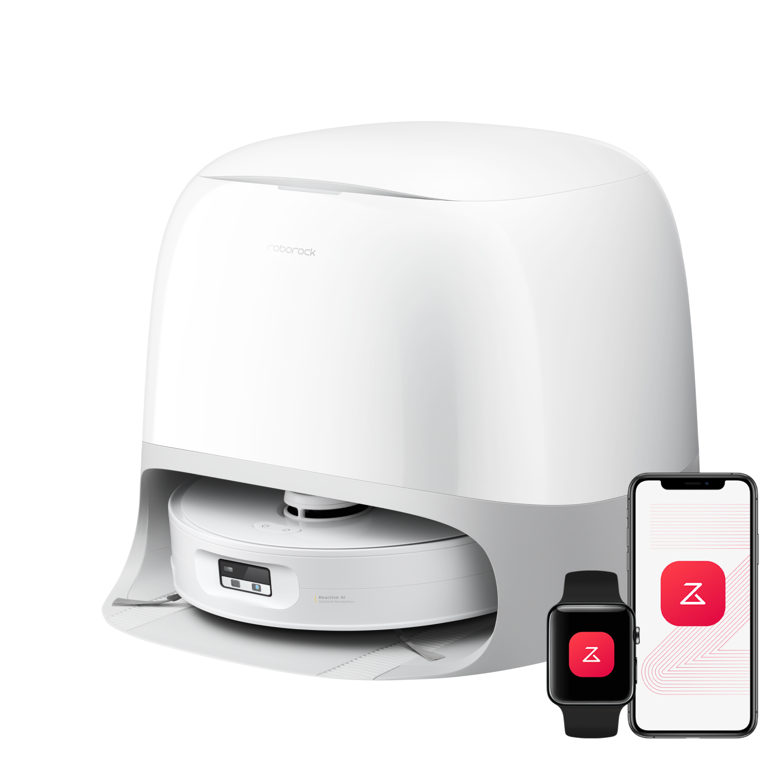 Roborock Qrevo Curv 2 Flow Saugroboter mit Wischfunktion für jeden Boden