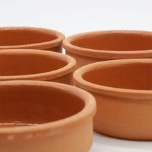 Mediterrane Terrakotta Schalen 250 ml für Mezze und Tapas
