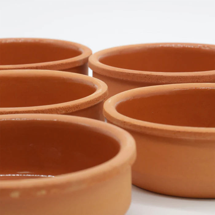 Mediterrane Terrakotta Schalen 250 ml für Mezze und Tapas