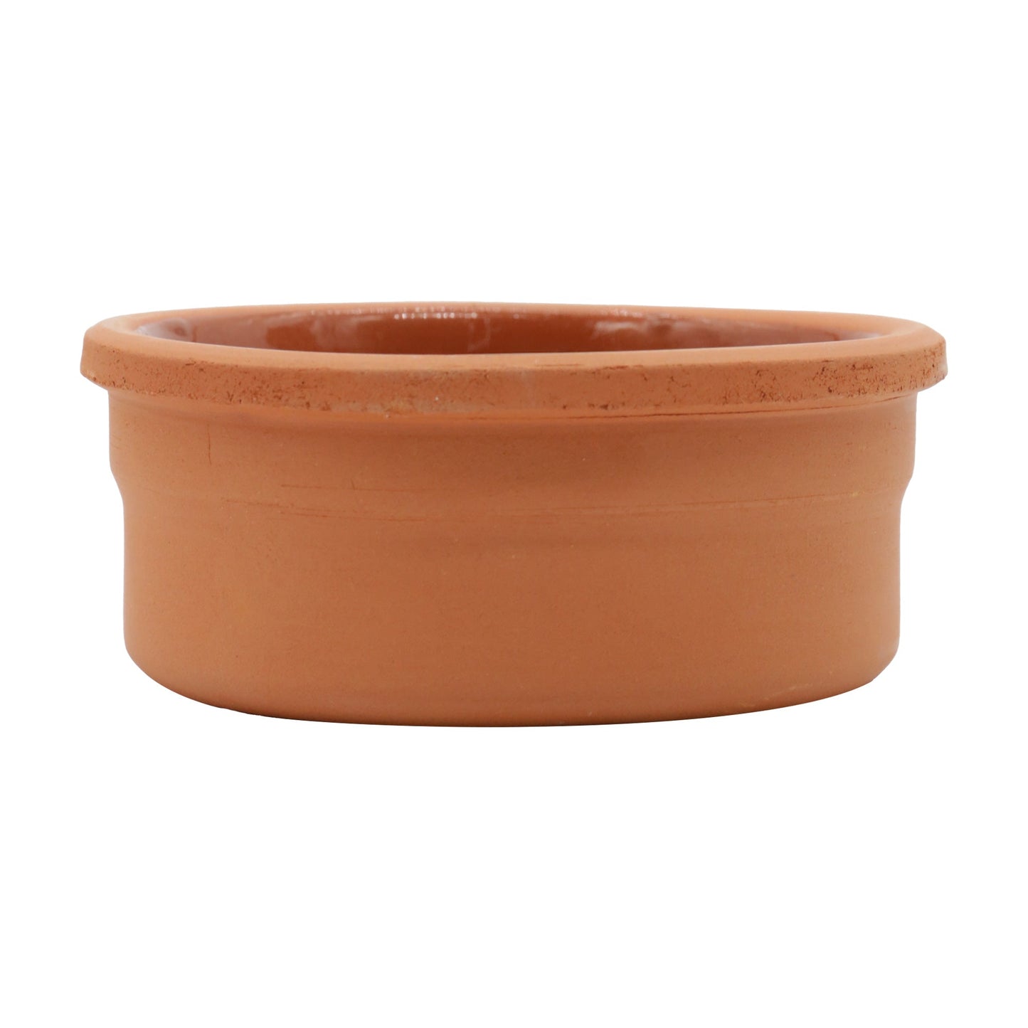 HELDENA Mini Terrakotta Schalen 4er Set 150 ml – Glasiert für Dips & Saucen