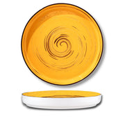 Wilmax Teller 28 cm Gelb Porzellan