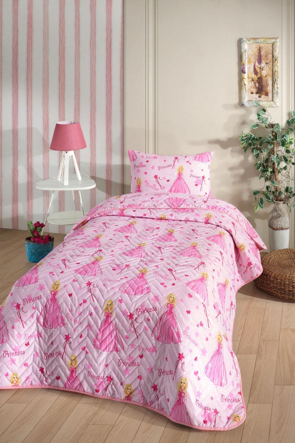 HELDENA Prinzessin-Tagesdecke 160×230 cm – Kinder & Jugendliche