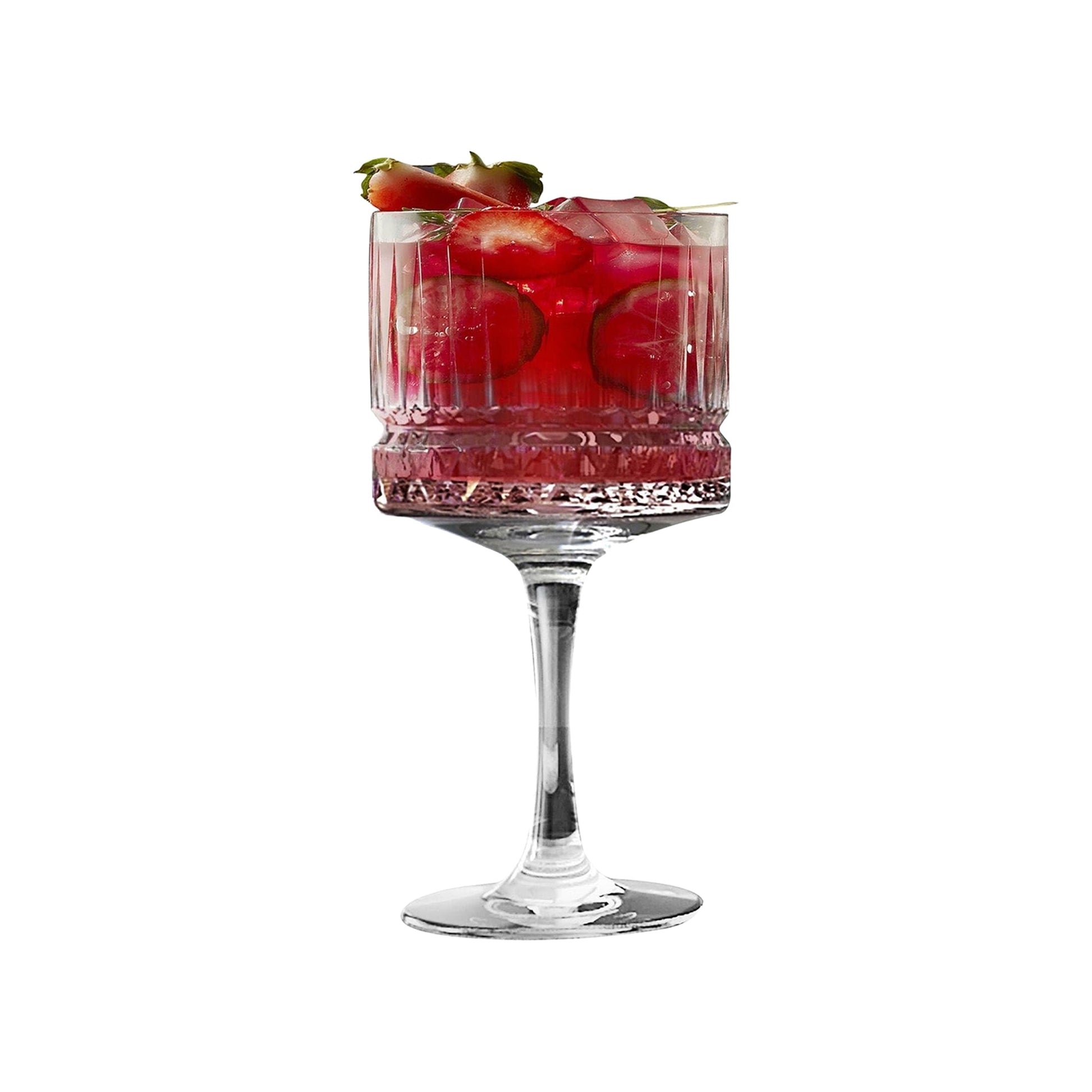 Cocktailgläser mit Elysia Facetten Design für Gin Tonic Longdrinks Aperitif und Hausbar bei HELDENA