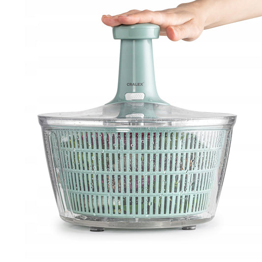 CRALEX Verdera Salatschleuder 5 Liter für Salat und Kräuter