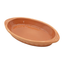 HELDENA Terrakotta Auflaufform 600 ml glasiert für Güveç und kleine Ofengerichte