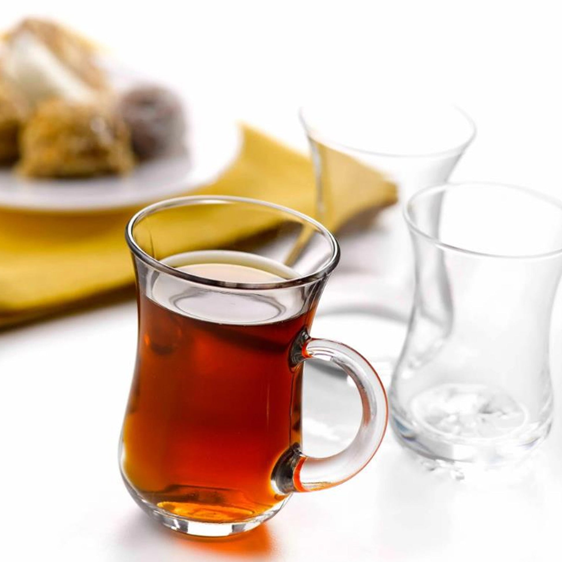Pasabahce Keyif Teeglas 145 ml Tulpenform für türkischen Çay