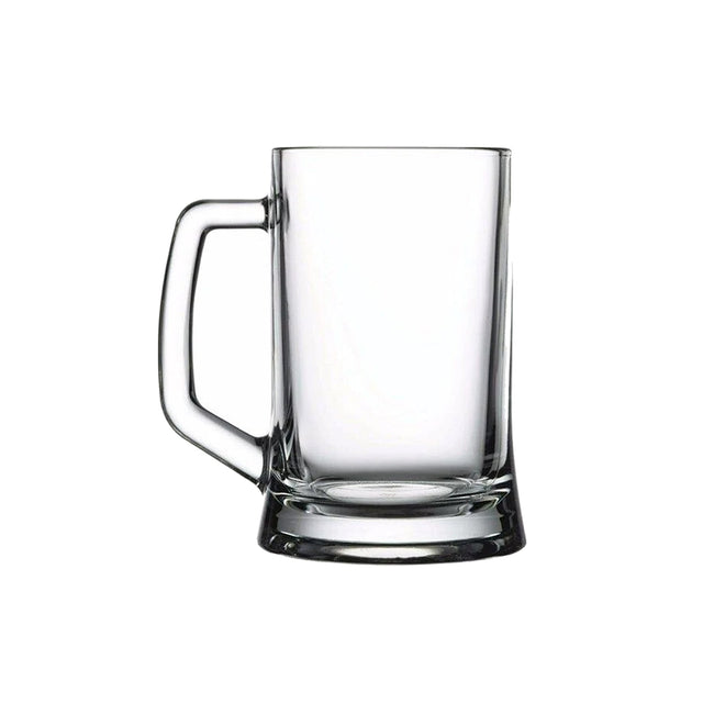 HELDENA Bierkrüge 660 ml aus Klarglas – Setansicht