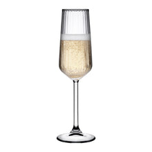 Sechs HELDENA Focus Champagnergläser 195 ml transparent für festliche Anlässe