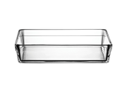 HELDENA Glas-Auflaufform rechteckig 2500 ml, 28,7 × 19,7 cm