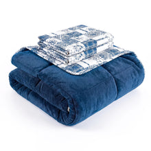 HELDENA Wellsoft Bettdecke Blau – Hauptansicht