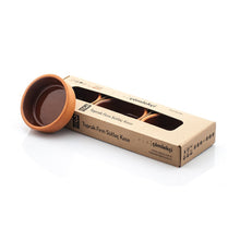 Glasierte Mini Schälchen Naturton für Mezze und Gewürze