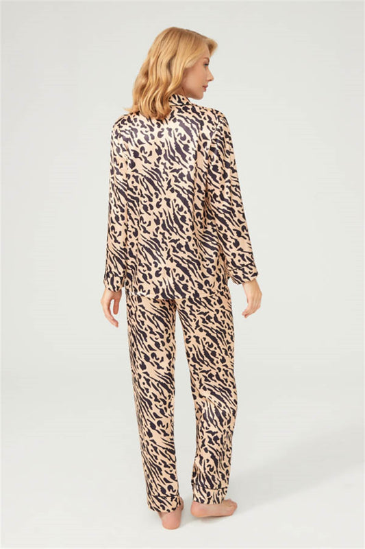 Cottonhill Satin-Pyjama Leopard, zweite Ansicht