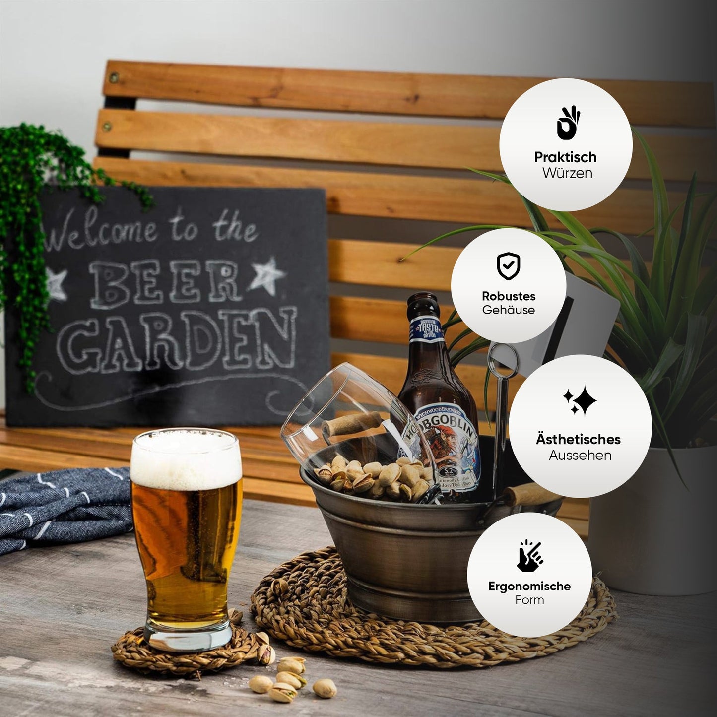 LAV Belek Bierglas Lifestyle Feierabend Bier