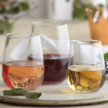 LAV Gaia Gläserset 12-teilig Detailansicht klares Glas für Alltag und Gäste