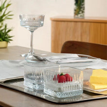 Pasabahce Elysia Glasschale 235 ml Detailansicht Elysia Struktur