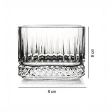 Maßansicht Pasabahce Elysia Glasschale Höhe 62mm Durchmesser 80mm