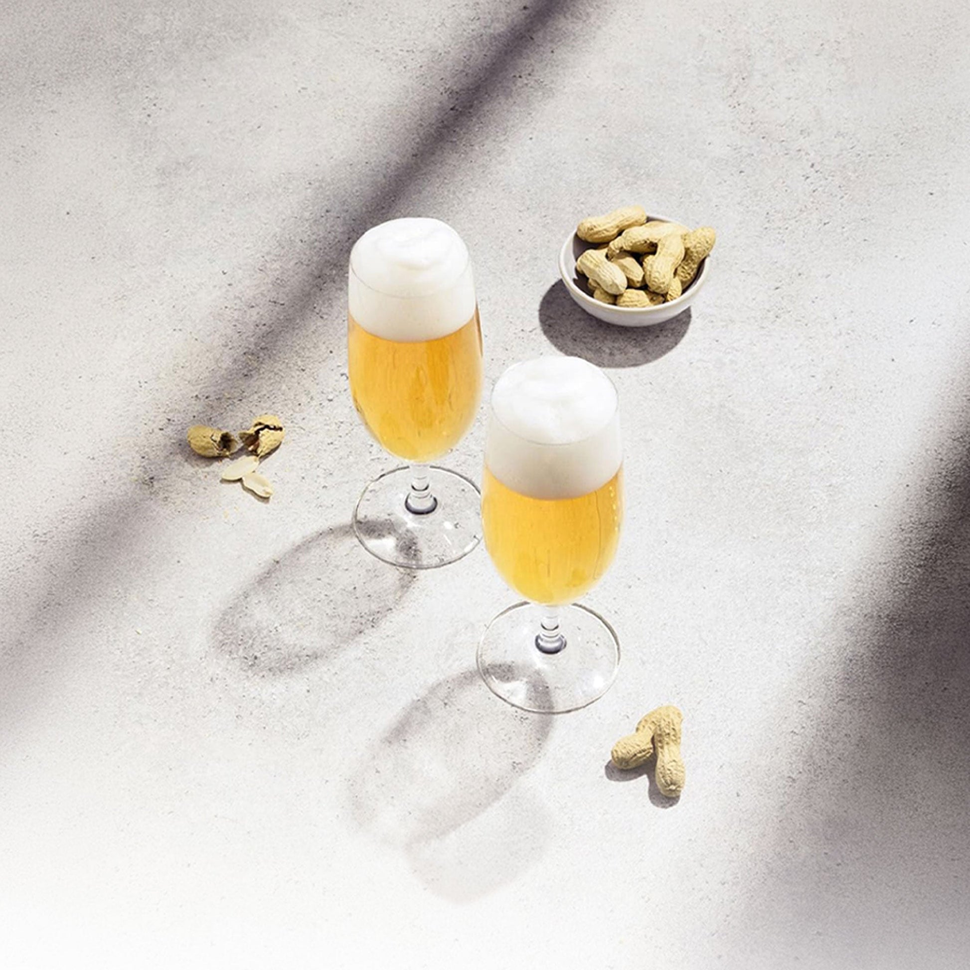 NUDE Reserva Gläser als modernes 6er Set für Bier Wasser und Longdrinks