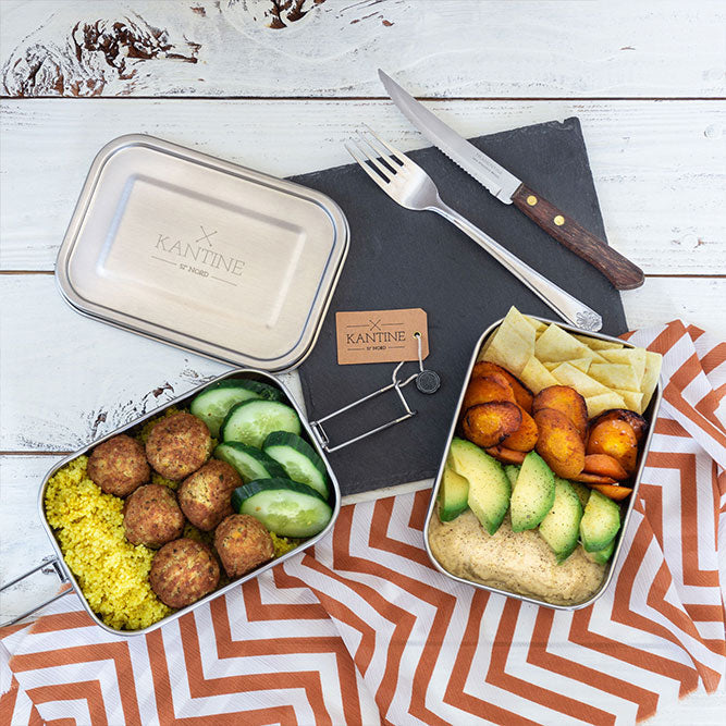 Lunchbox Bento 1200 ml für Mittagessen Snacks und Salate unterwegs