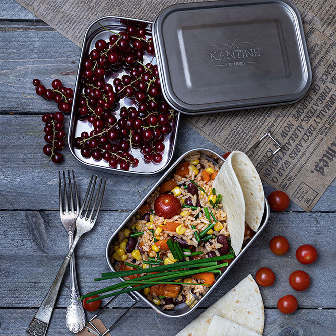 HELDENA Bento Lunchbox 1200 ml für ausgewogene Mahlzeiten unterwegs