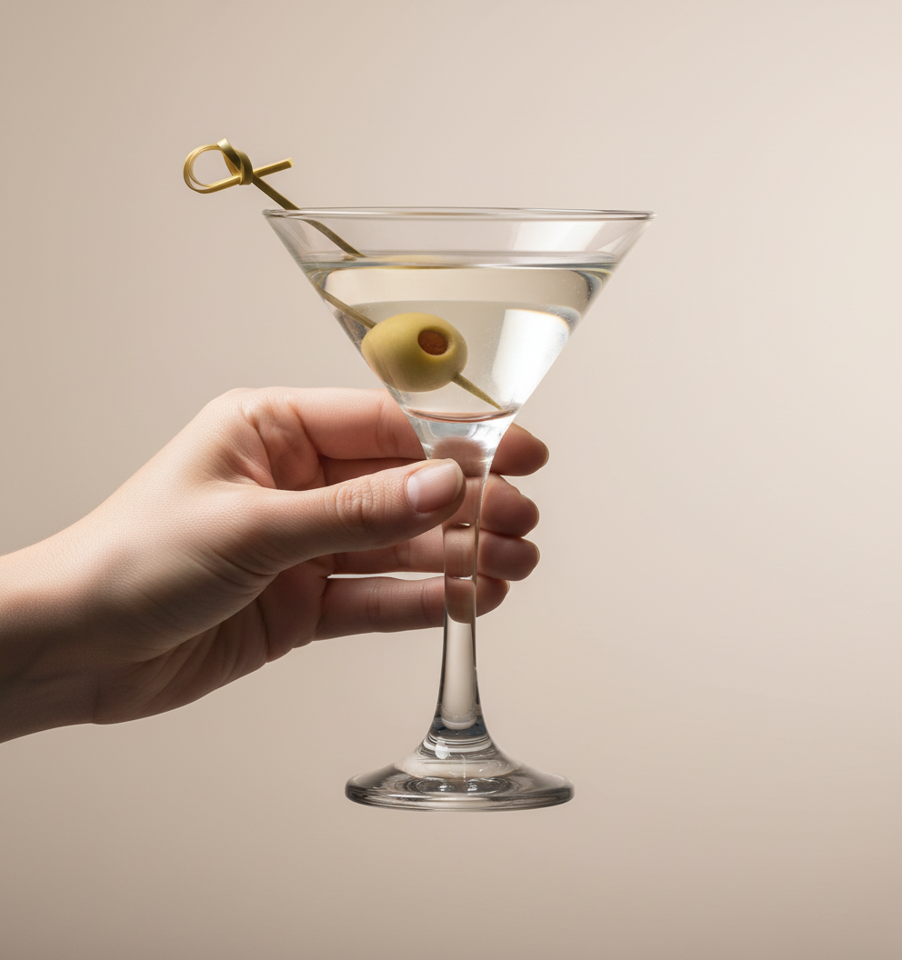 Martinigläser als Geschenkidee für Einzug Geburtstag Gastgeber und Cocktail Liebhaber