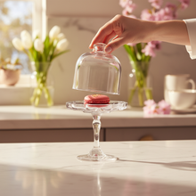 HELDENA Mini Patisserie Ø 11 cm – Servierplatte mit Haube
