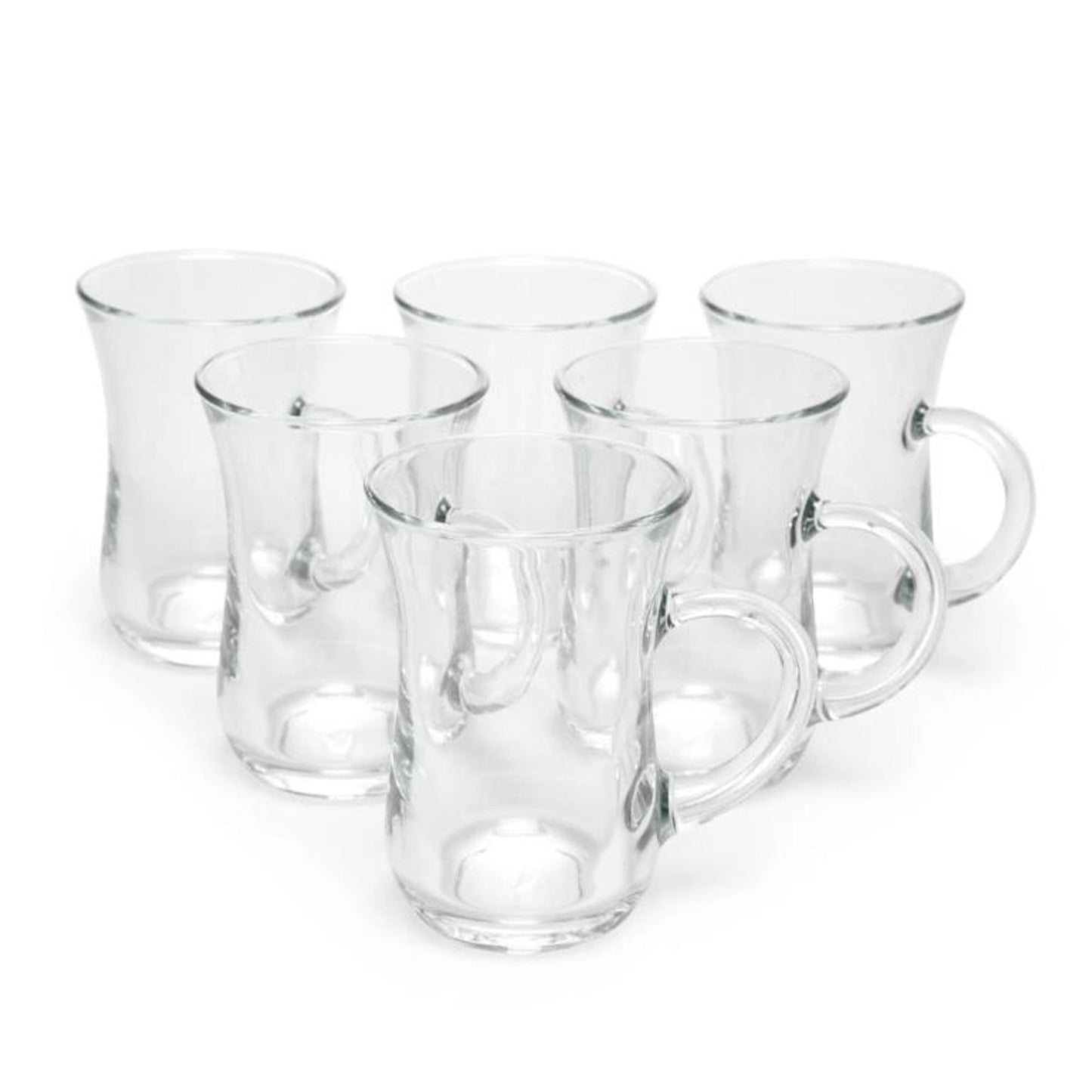 Pasabahce Keyif Teeglas 145 ml Nahaufnahme Tulpenform für türkischen Tee