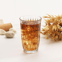Longdrinkgläser 365 ml – 4er Set, geriffelt – Produktansicht 5