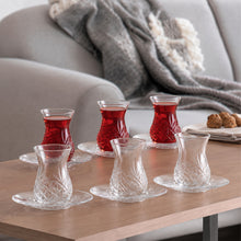 HELDENA Timeless Teeset 155 ml – 6er Set mit Untertassen