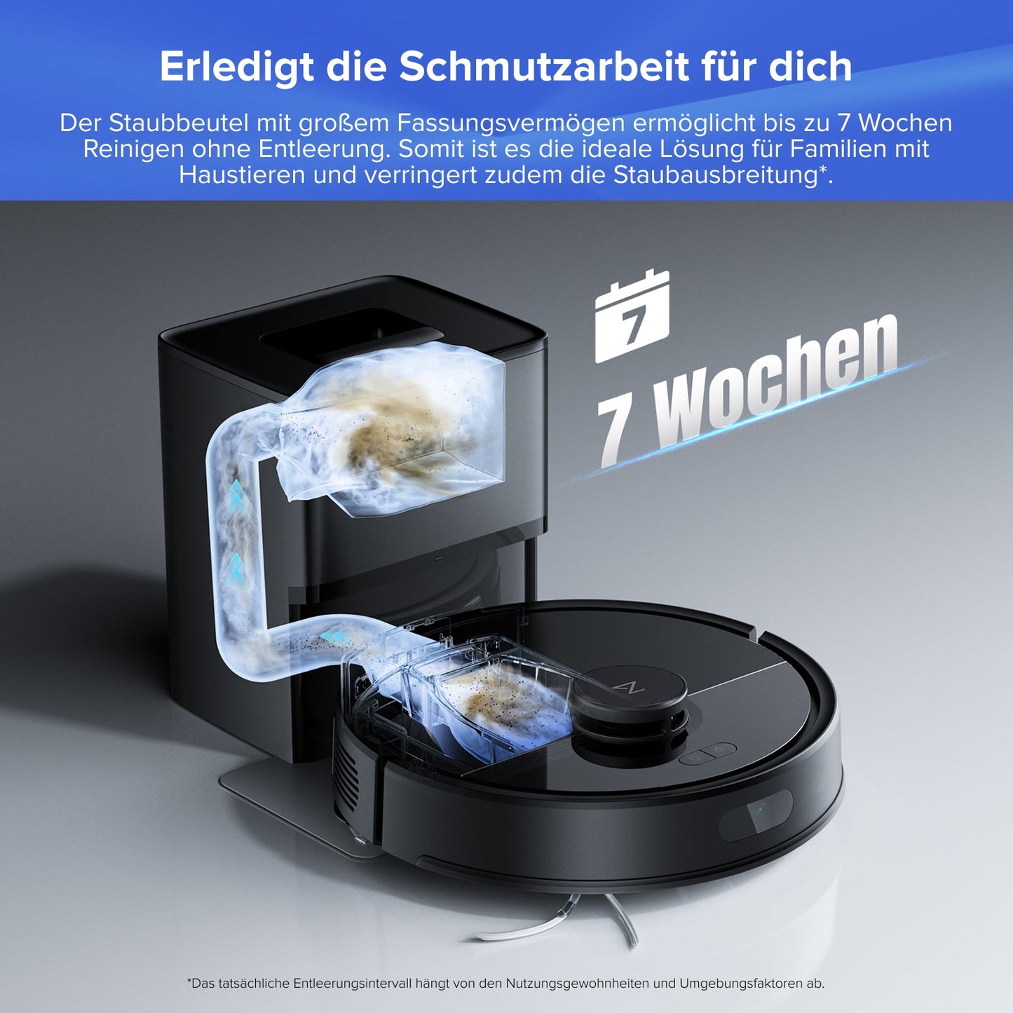 Roborock Q7 L5+ Saug- & Wischroboter mit Absaugstation – 8.000 Pa | HELDENA