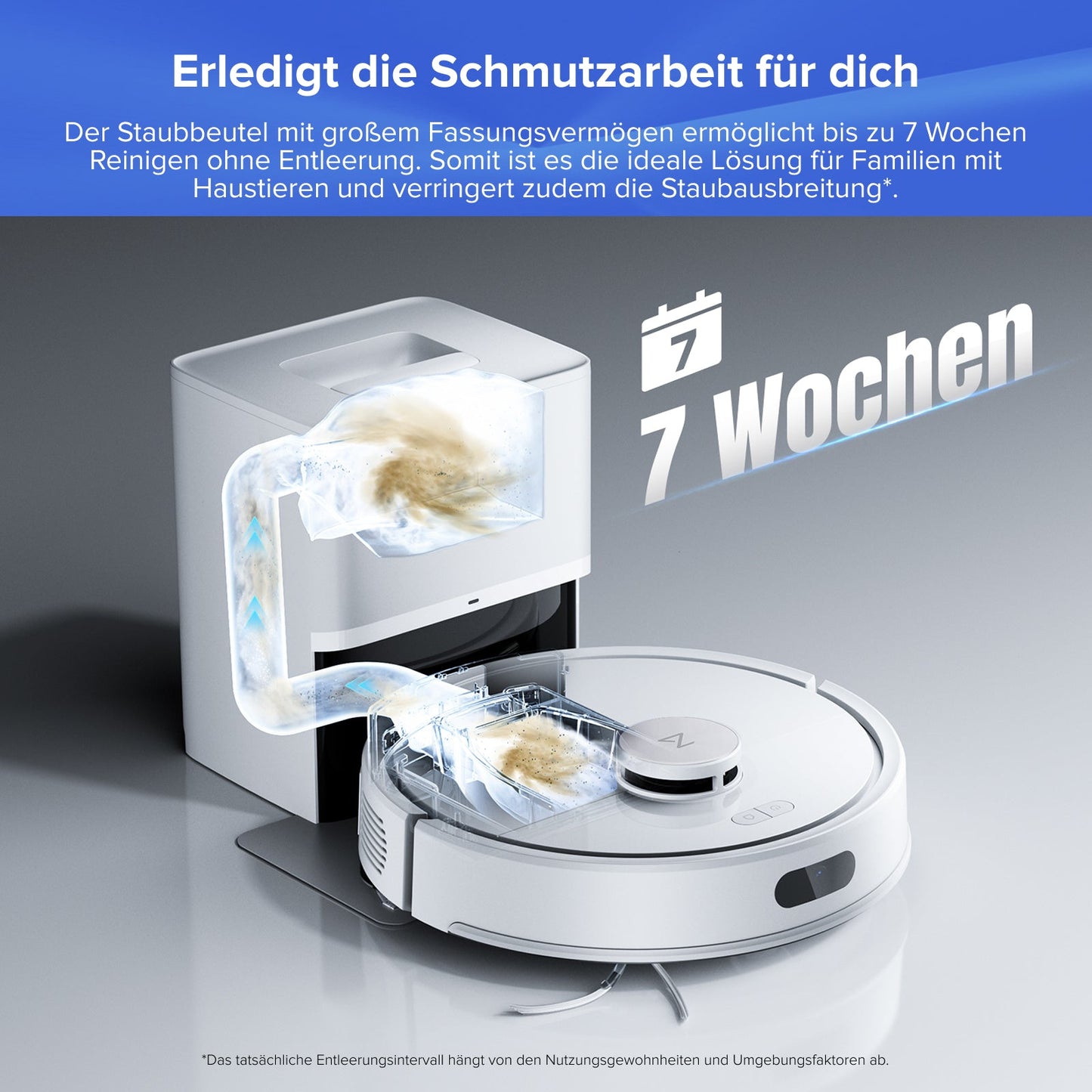 JawScrapers Anti-Tangle Hauptbürste Q7 L5+ TÜV-Rheinland geprüft