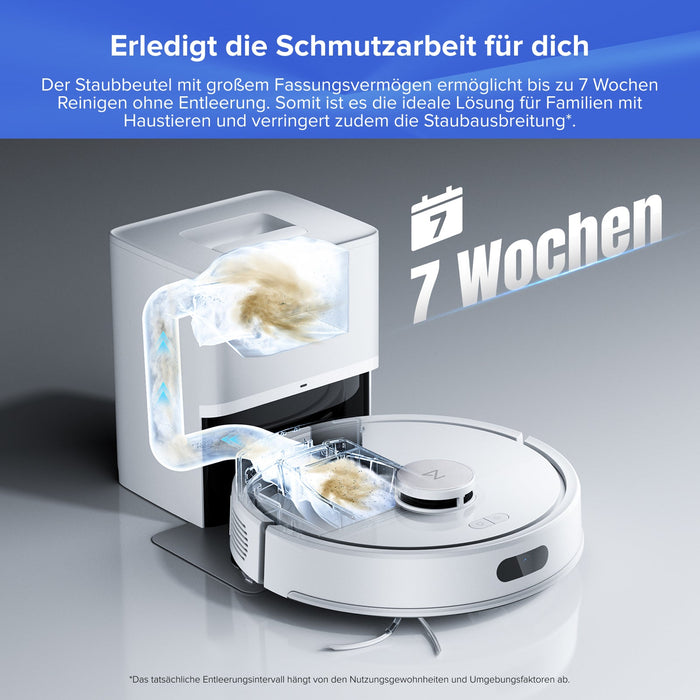 JawScrapers Anti-Tangle Hauptbürste Q7 L5+ TÜV-Rheinland geprüft